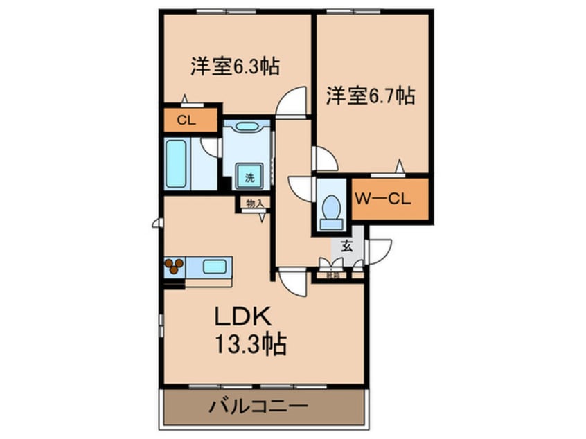 間取図 サトリ－ノ