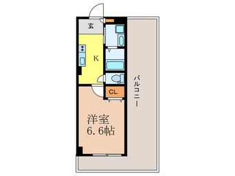 間取図 モレス・ヴィラさくら夙川