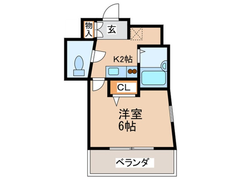 間取図 ライラック都島本通