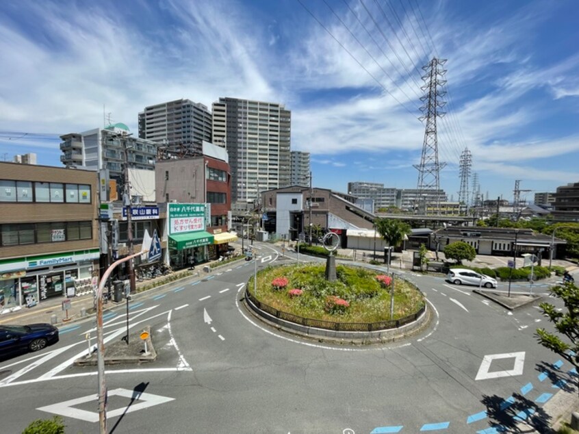 室内からの展望 サンロード白鷺