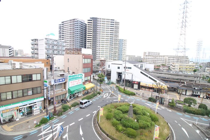 室内からの展望 サンロード白鷺