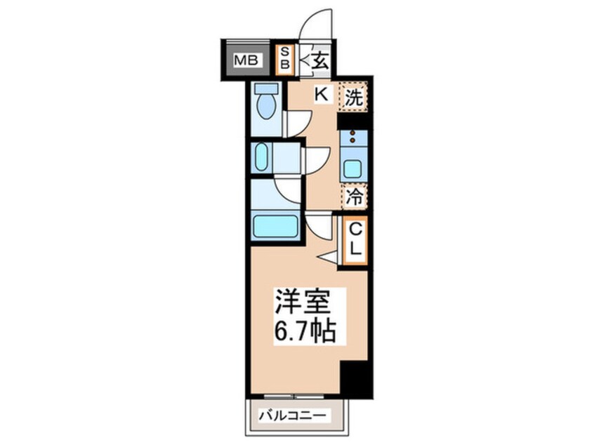 間取図 Gran　Bridge　Dempo