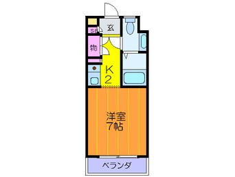 間取図 ベルデ忍ヶ丘