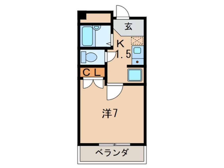 間取図 リッチライフ甲子園 Ⅷ