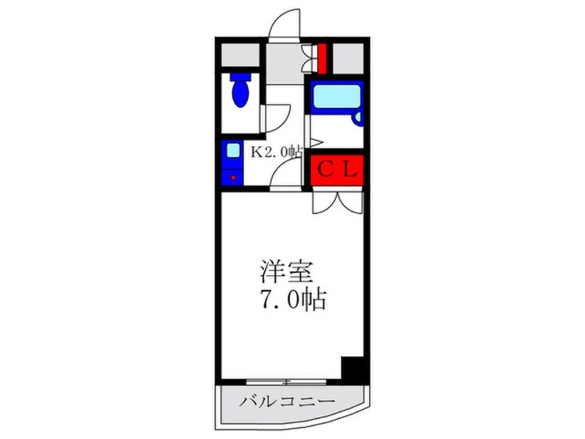 間取図 ファミーユ松本