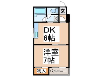 間取図 ハイツ・ハピネス