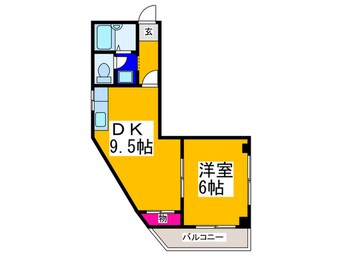 間取図 ハイツ・ハピネス