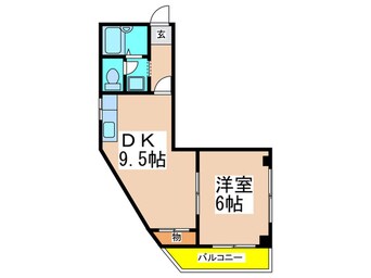 間取図 ハイツ・ハピネス