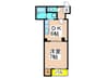 ハイツ・ハピネス 1DKの間取り