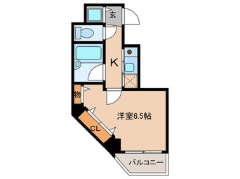 間取図 パライッソはやし