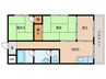 第１宗田マンション 3DKの間取り