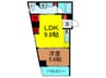 ピコットⅦ 1LDKの間取り