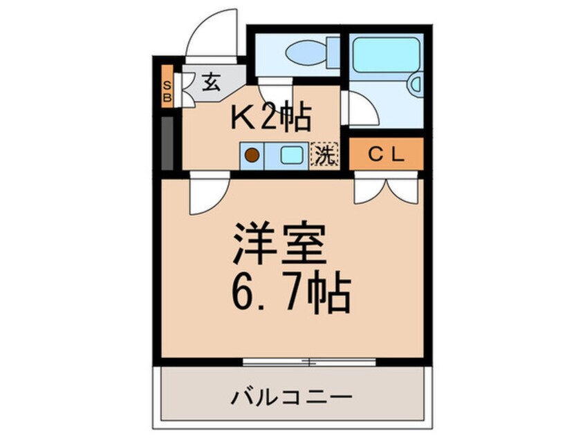 間取図 トロントナダ