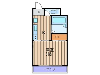 間取図 マルニコ－ポ都島第５