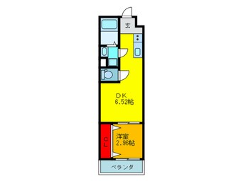 間取図 ドゥエリング千林商店街