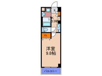 間取図 バ－ンホ－フ野田