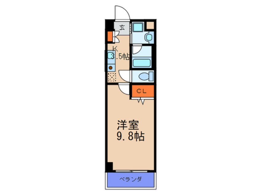 間取図 バ－ンホ－フ野田