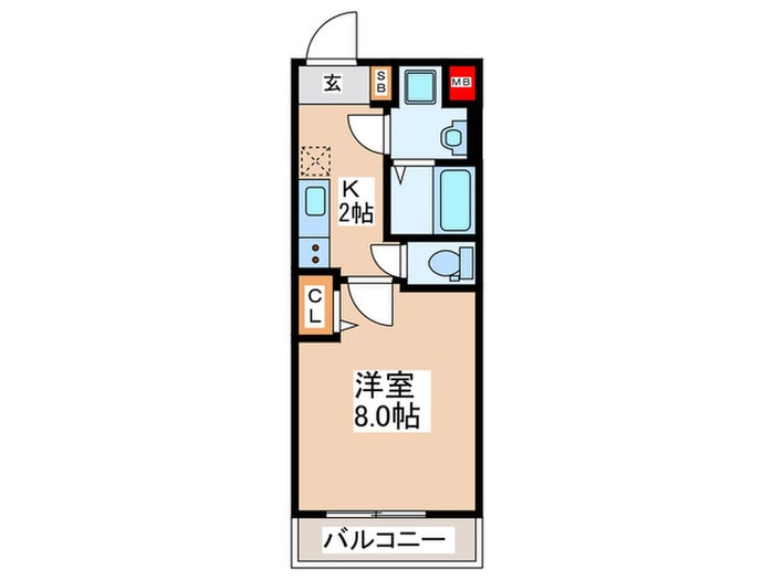 間取り図 ウエンズ勝山