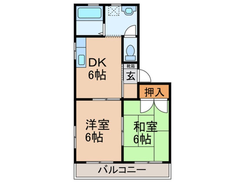 間取図 フレグランス