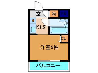 間取図 チアモ黒田