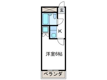 間取図 大手前ハイツ