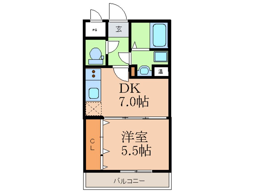 間取図 シ－ナリ江坂