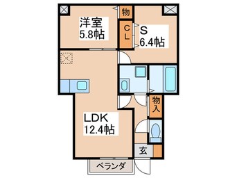 間取図 フェリスグラシア