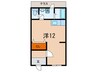 セピアコ－ト 1Rの間取り