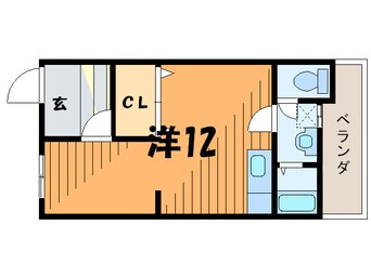 間取図 セピアコ－ト