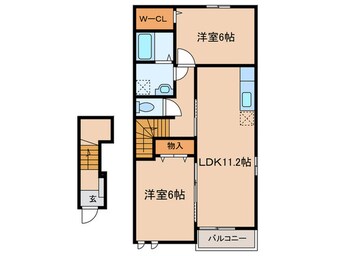 間取図 サンリット　ヴィラ