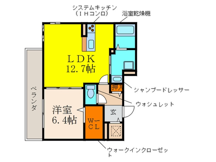 間取り図 コンフォ－ト蛍池