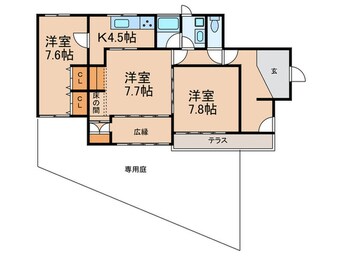間取図 QUATUOR千種