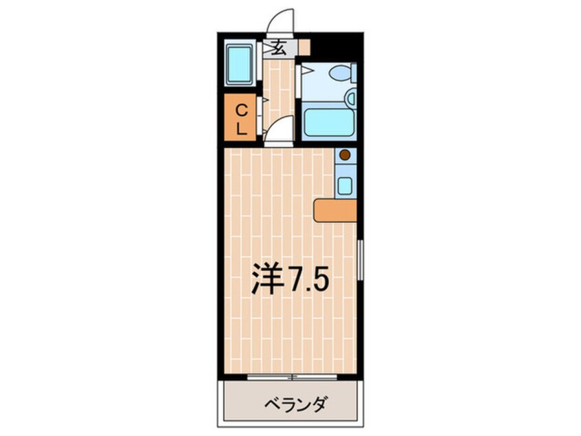 間取図 クレスト夙川