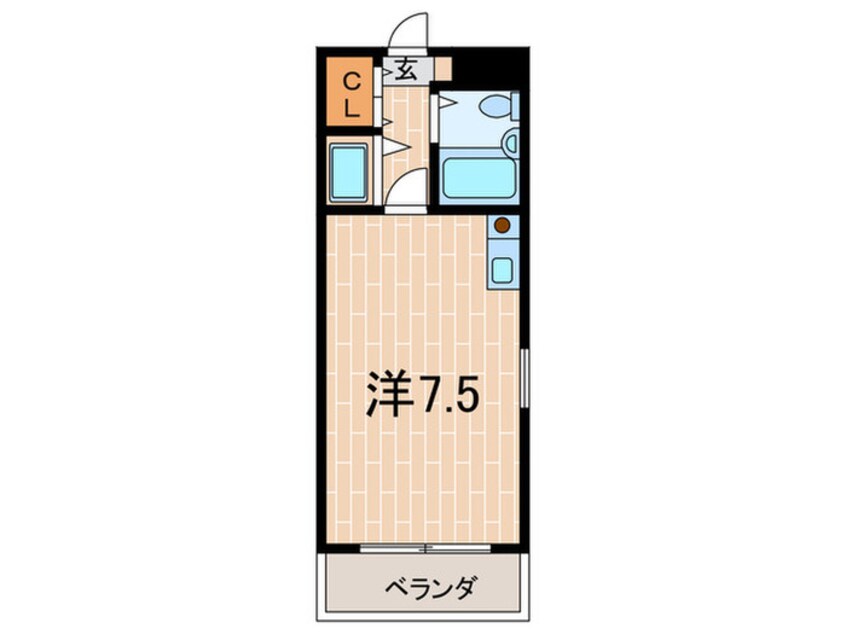 間取図 クレスト夙川