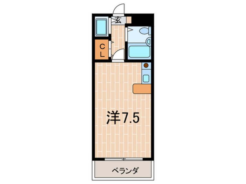 間取図 クレスト夙川