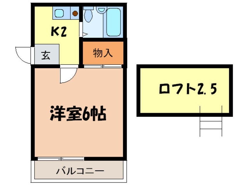 間取図 カトルフィ－ユ