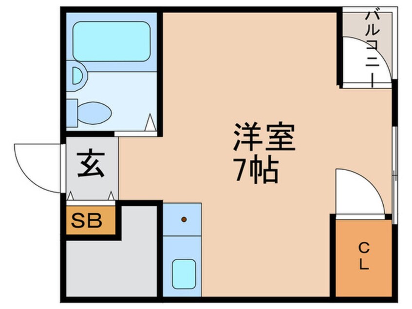 間取図 パールハイツ本町