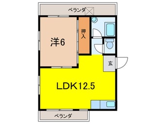 間取図 山下マンション