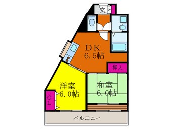 間取図 メイプルテラス