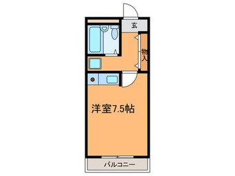 間取図 西明石ヤングパレス