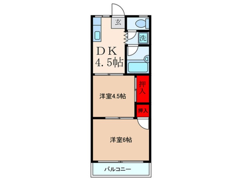 間取図 サンビオラ上新庄