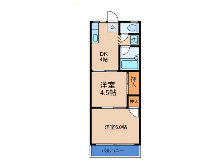 間取図 サンビオラ上新庄