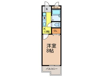 間取図 ラフォ－レ　箕面