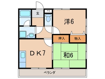 間取図 ハイムリバティⅠ