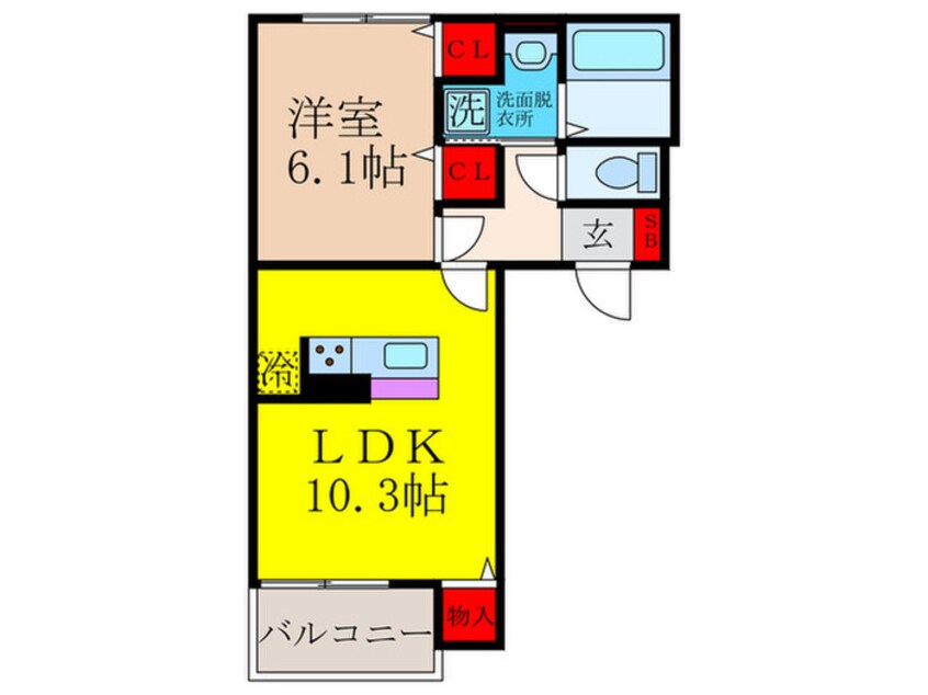 間取図 Asok