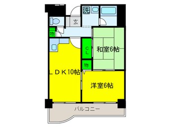 間取図 ボナール出戸