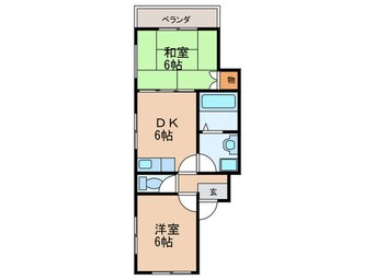 間取図 ハイムリバティⅡ