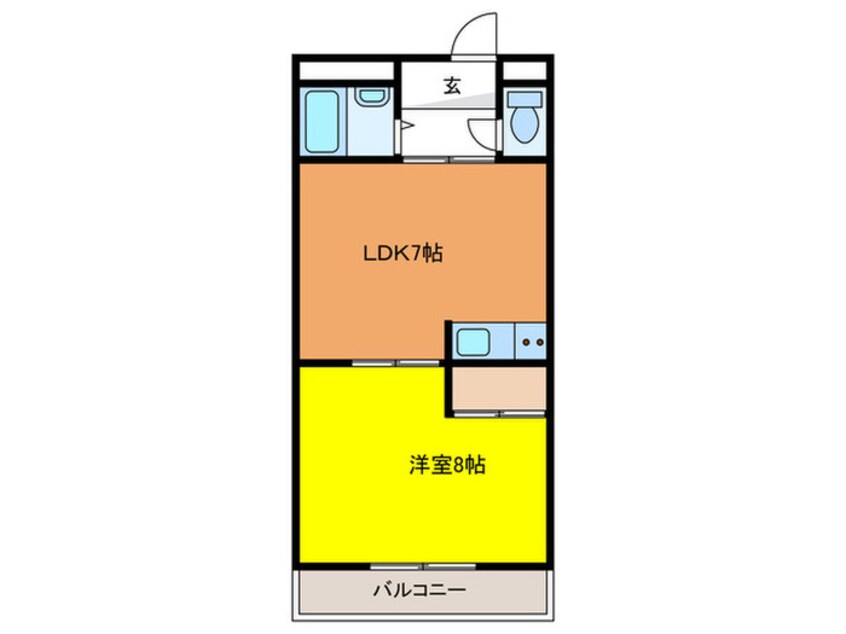 間取図 荒川マンション