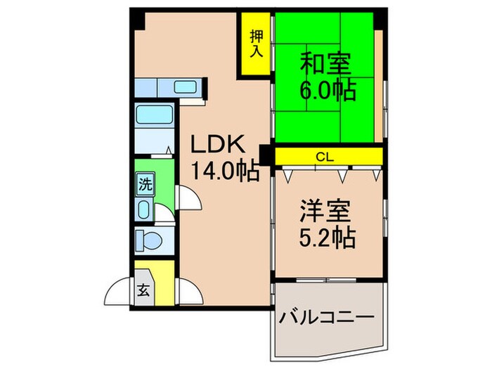 間取り図 ル・サンティエ
