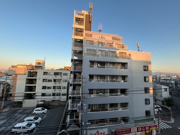 室内からの展望 アロースあびこ